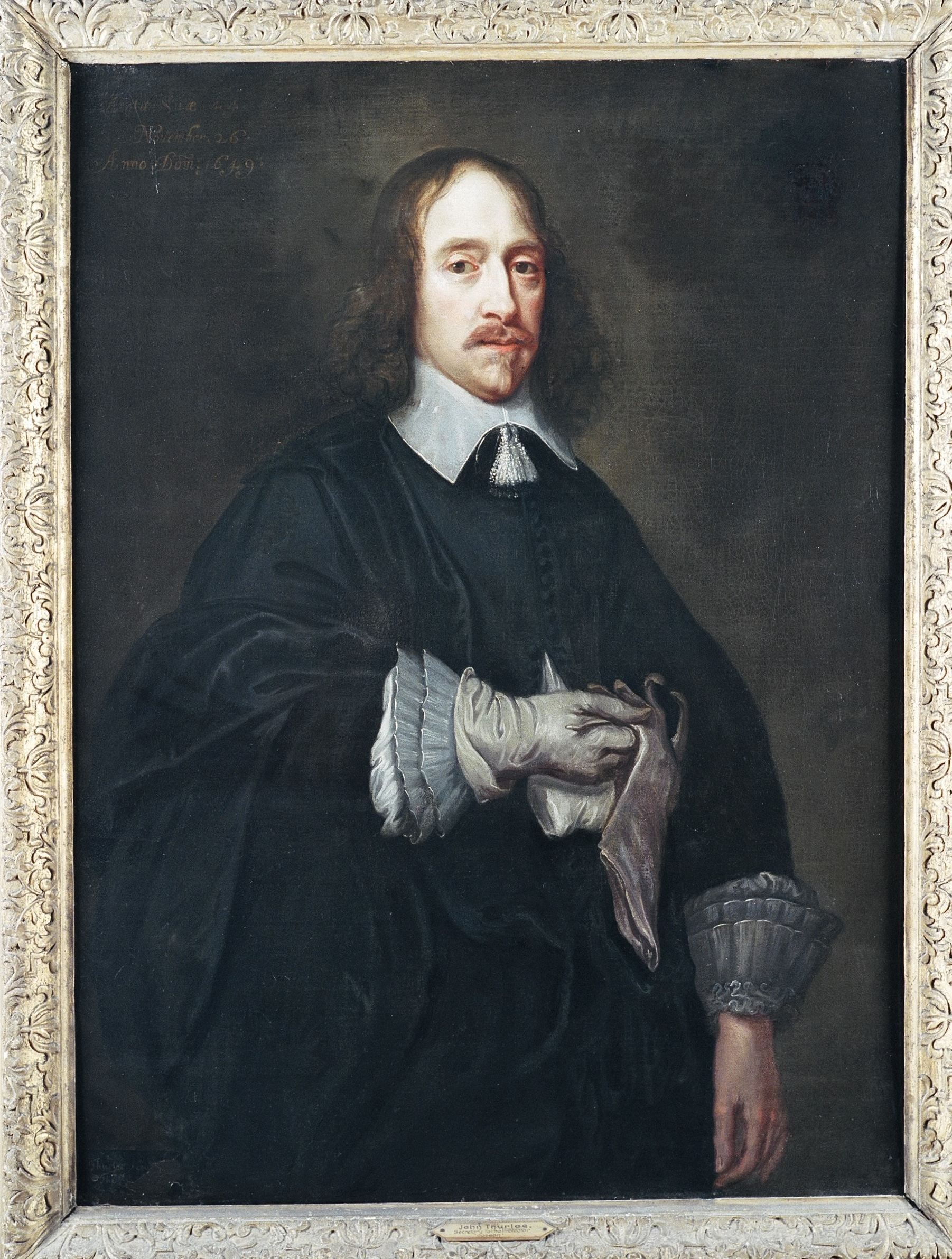 Portrait of John Thurloe, Circle of William Dobson, 1650s, Oil on Canvas. thumbnail