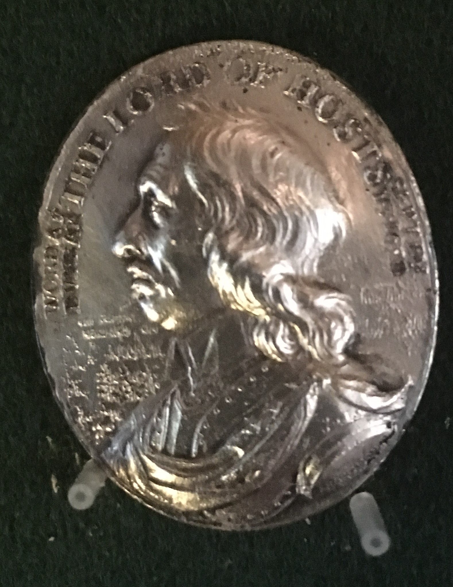 Silver Dunbar Medal, 1650. thumbnail