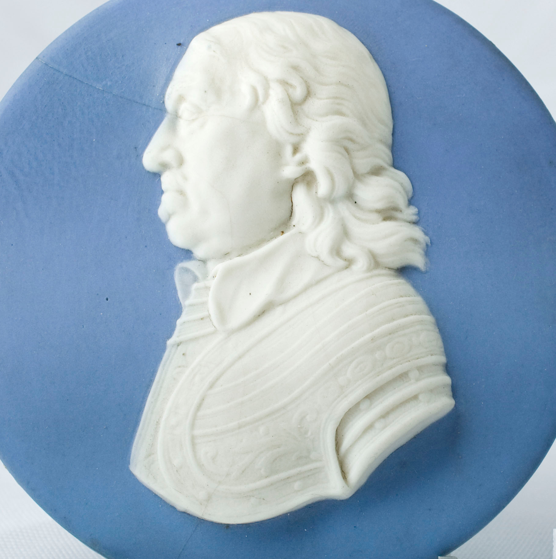 Wedgewood Portrait Medallion, c. 1840. thumbnail